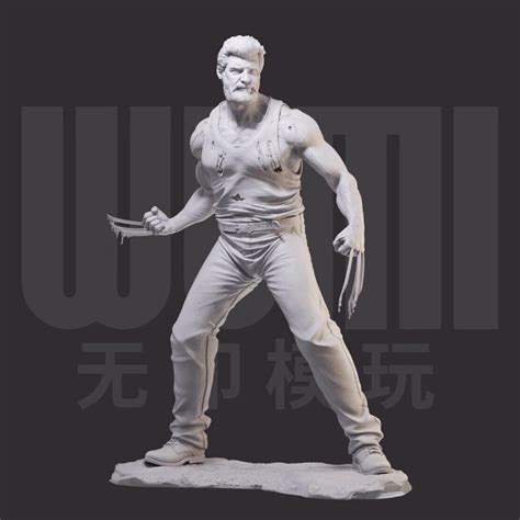 124 Resin Figure Model Old Wolverine Unassembled Unpainted Ebay