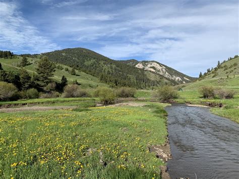 Running Water Middle Fork Of Sixteen Mile Creek Ranch Montana Fay Ranches