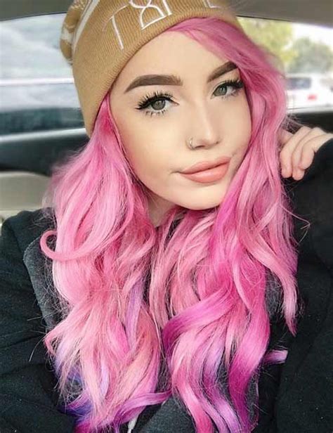 20 Yummy Cotton Candy Hair Color Ideas Cotton Candy Pink Hair Candy Hair Cotton Candy Hair