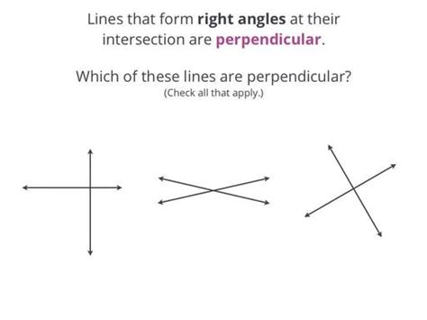 Perpendicular Lines Geometry School Yourself