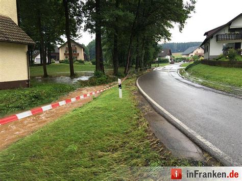 Schweres Unwetter Im Kreis Kronach Bildergalerie