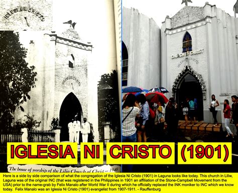 The Iglesia Ni Cristo (1901) and why Felix Manalo registered his Filipino cult with the wrong ...