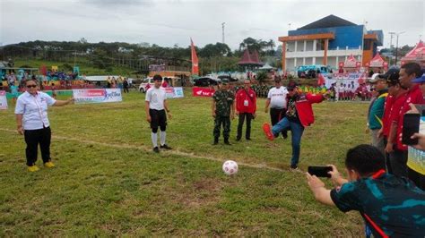 Kompetisi SSB Garuda Anak Nusantara Di Kepahiang Resmi Dibuka Wabup Di