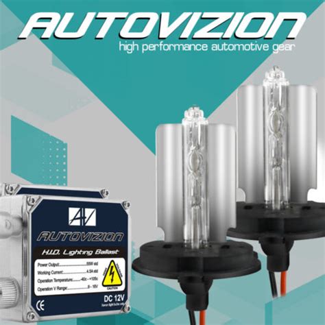 AUTOVIZION 55W HID Kit H1 H4 H7 H10 H11 H13 9005 9006 9007 6000K Hi Lo