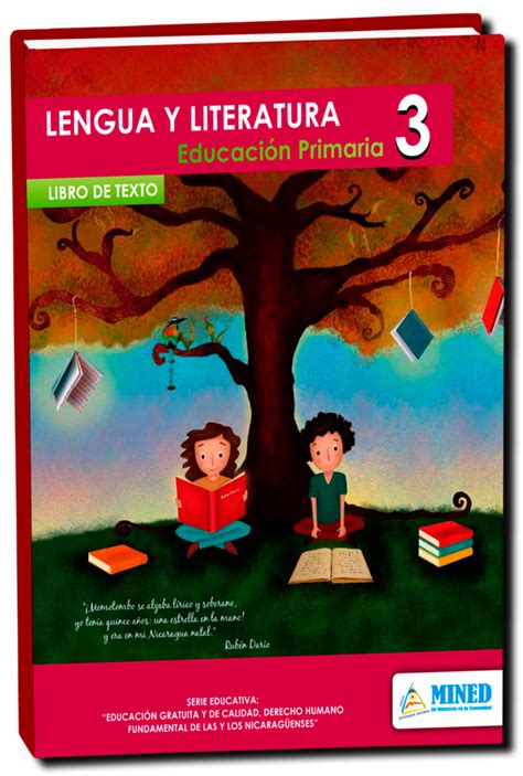 Libro De Lengua Y Literatura 3er Tercer Grado Nicaragua MINED