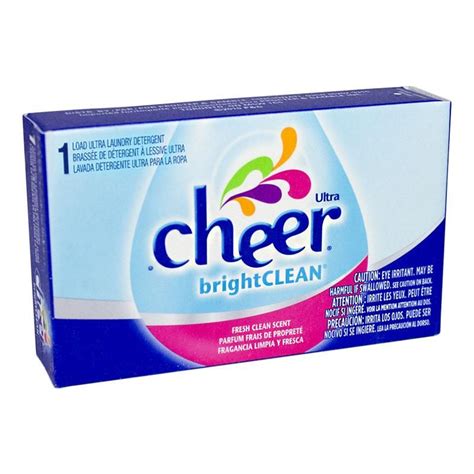 156 Units of Laundry Detergent - Cheer Laundry Detergent 1.4 Oz ...