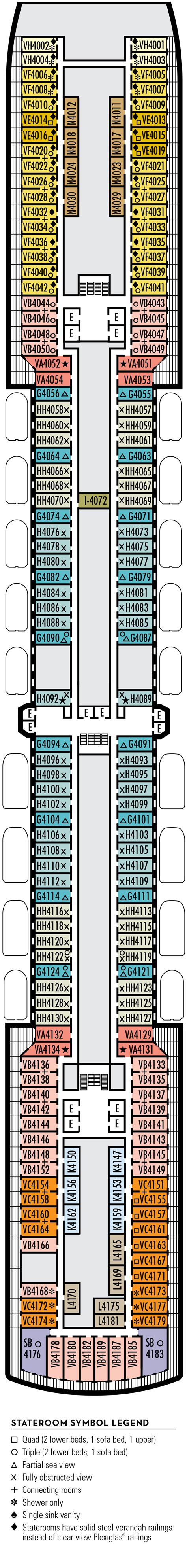 Deck Plans Ms Nieuw Amsterdam Planet Cruise