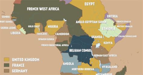 Colonial Africa On The Eve of World War I – Brilliant Maps