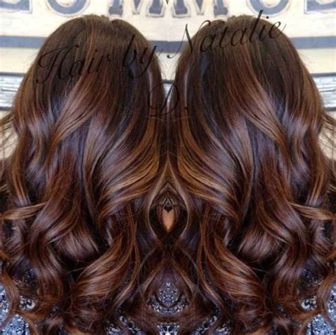 Long Brown Hair With Caramel Balayage Sofistyhairstyle Brown