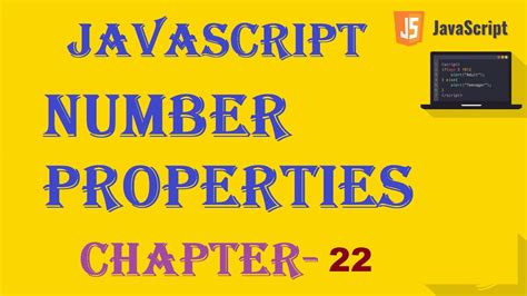 Javascript Number Properties W3schools Chapter 22 Youtube