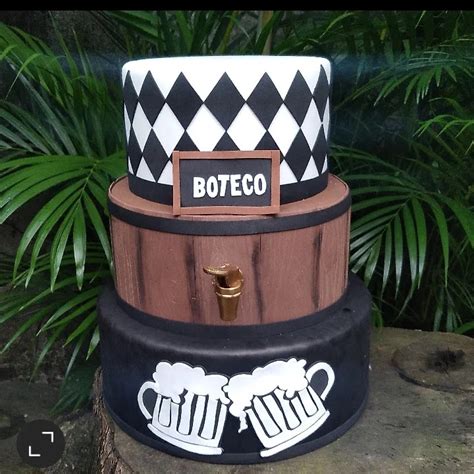 Bolo Fake Boteco Unissex Shopee Brasil