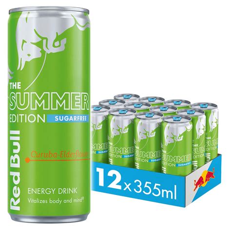 Red Bull Sugar Free Summer Edition Curuba Elderflower Ml X Buy