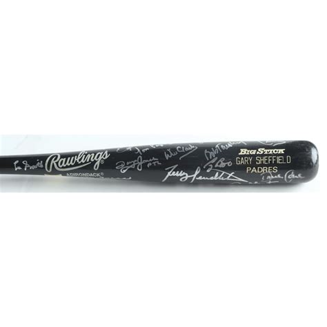 Nl All Star Rawlings Adirondack Big Stick Baseball Bat Signed By