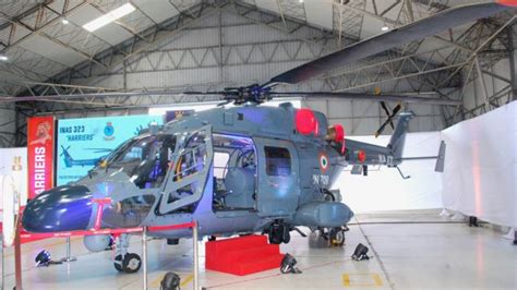 Indian Navy Inducted Three Alh Mk Iii Advanced Light Helicopters