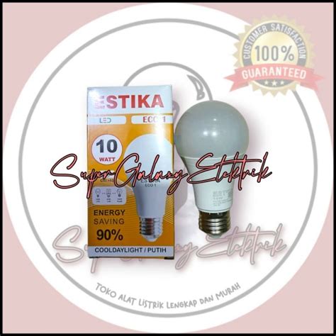 Jual Lampu Led Hemat Premiere Dan Led Estika Eco W W W W