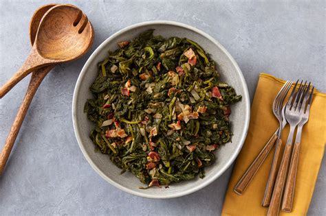 Simple Southern Mustard Greens Recipe With Bacon