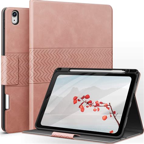 AUAUA Leather Case For IPad Air 11 Inch M2 2024 IPad Air 5th 4th