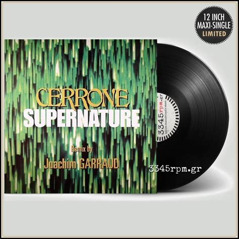 Cerrone Supernature Vinyl 12inch Maxi Cerrone Supernature Vinyl