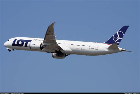 SP LSA LOT Polish Airlines Boeing 787 9 Dreamliner Photo By Suparat