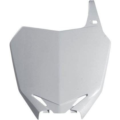 Número placa frontal Acerbis blanco Motoblouz es