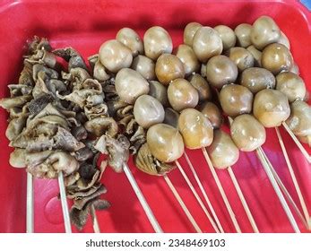 Authentic Indonesian Food Various Satay Stock Photo 2348469103 | Shutterstock