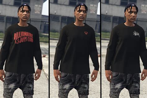 Basic Longsleeve Pack For Mp Male Gta Mods