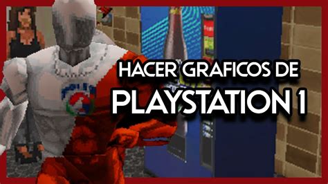 Como hacer gráficos de PlayStation 1 PS1 PSX Blender Malacodart