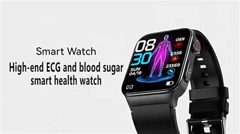 E Smart Watch Smart Watch For Men Blood Glucose Blood Oxygen Heart