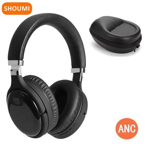 Shoumi Auriculares Inal Mbricos Anc Con Bluetooth Cascos H Bridos Con