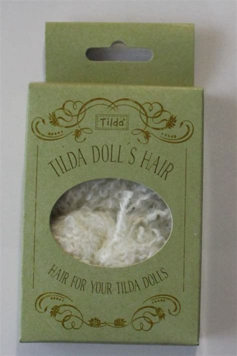 Hair for your Tilda Dolls - White