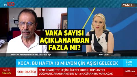 Prof Dr Mehmet Ceyhan Tv Deki Mine Uzun Ile G Ne Bak Program Nda