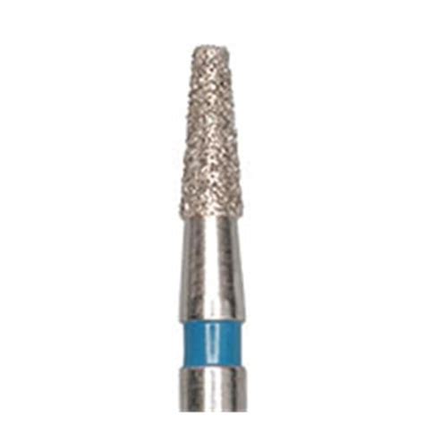 Meisinger FG 845 012 Coarse Flat Cone Multi Use Diamond Bur 5 Pk ISO