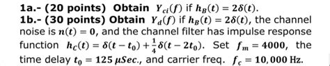 Solved Problem One Dsb Sc Communication System The Spectrum Chegg