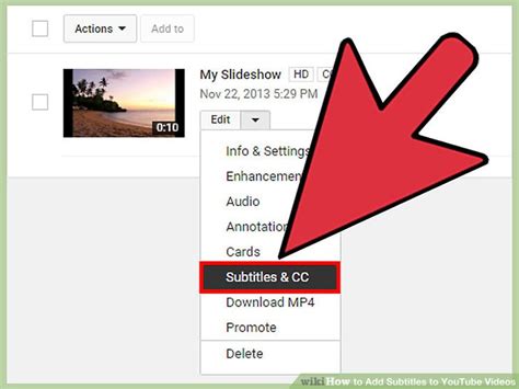 3 Ways To Add Subtitles To Youtube Videos Wikihow