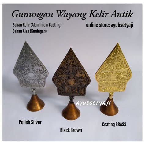 Jual Gunungan Wayang Kelir Ukir Aksesoris Hiasan Wayang Jawa Adat