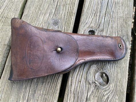 Original Us Military Issue Ww2 Wwii 1911 1911a1 Leather Pistol Holster