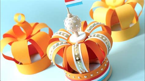 How to Make a Paper Crown for Birthday | Kingsday | Celebration! | Diy ...