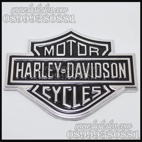 Jual Emblem Harley Davidson Bar And Shield Besi Jumbo Timbul D