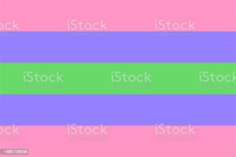 Lgbtq Rechte Prideflagge Der Trigenderflagge Vektor Stock Vektor Art