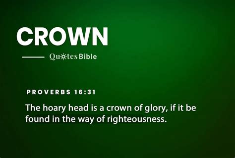 Crown Verses From The Bible Crowning Glory Empowering Verses From