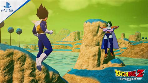 PS5 Vegeta Vs Zarbon Full Fight Dragon Ball Z Kakarot ULTRA