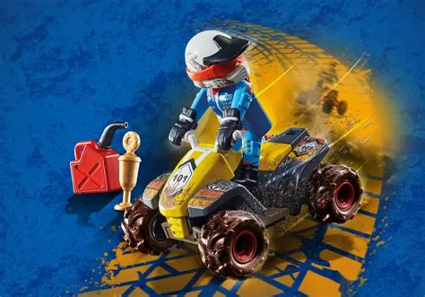 Abapri Playmobil 71039 Pilote Et Quad