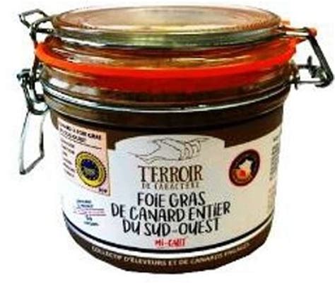 Foie Gras De Canard Entier Mi Cuit IGP Panache Des Landes 320 G