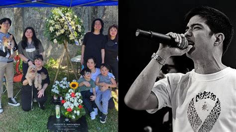 Pia and the Magalona Siblings Visit Francis Magalona's Grave