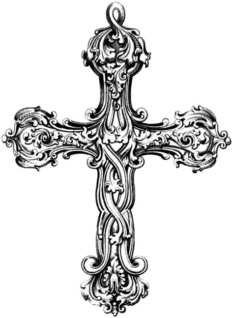 Ornate Cross Png