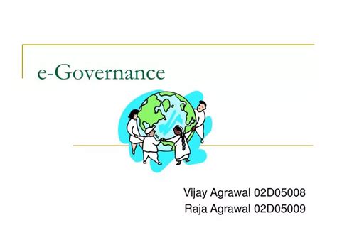 Ppt E Governance Powerpoint Presentation Free Download Id5669375