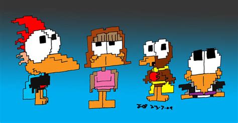 8 Bit Astro Birds By Jaypricecartoons On Deviantart
