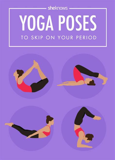 Should You Skip These Yoga Positions While On Your Period Yoga Poses