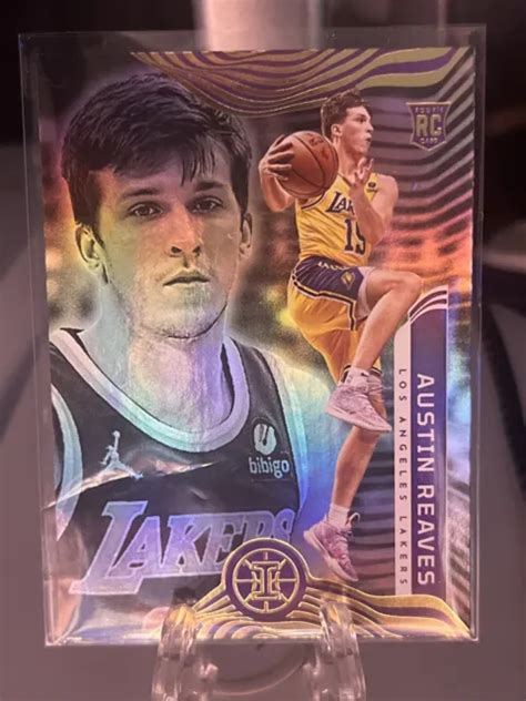 Panini Illusions Austin Reeves Rookie Card Rc Los Angeles