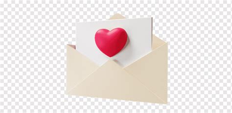 Love Letter Love Message Message Letter Postcard Card 3d Icon